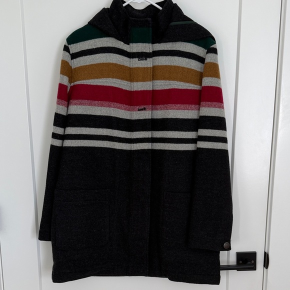 Pendleton Jackets & Blazers - Women’s Pendleton Wool Hooded Coat size M